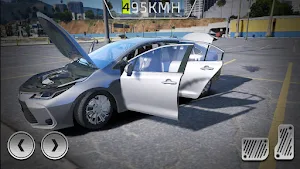 Speed Toyota Corolla Driving Screenshot 1