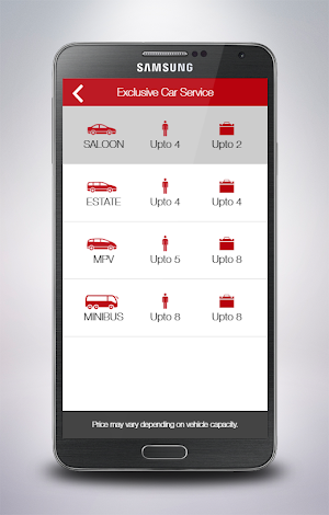 Exclusive Car Service Screenshot 3