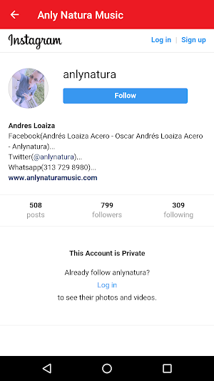 Anly Natura Music Screenshot 3