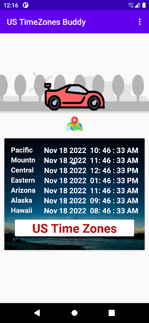 US Timezones Buddy Screenshot 1