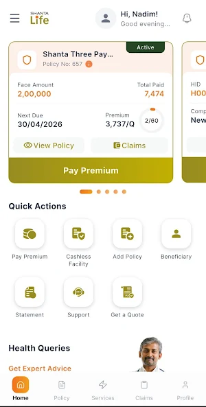 Shanta Life Insurance Screenshot 0