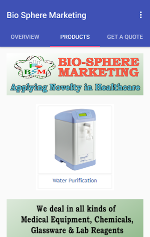 Bio Sphere Marketing Screenshot 0