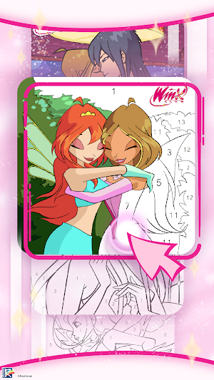 Winx Club: Color by Number Screenshot 1