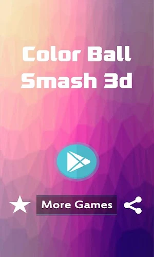 Color Ball Bump Smash 3d Screenshot 0
