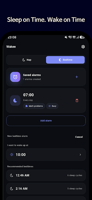 Wakee - Alarm Clock - Missions Screenshot 2