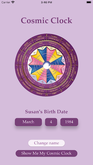 Mother Mary's Cosmic Clock Screenshot 0