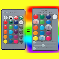 Magic light party remot IR LED