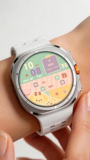 Cute Union ZKin Watch Face Screenshot 0
