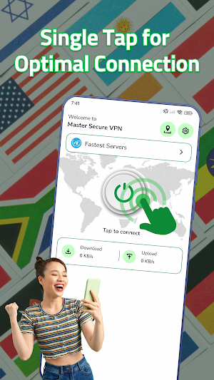 Blaze VPN: Master Secure VPN Screenshot 1