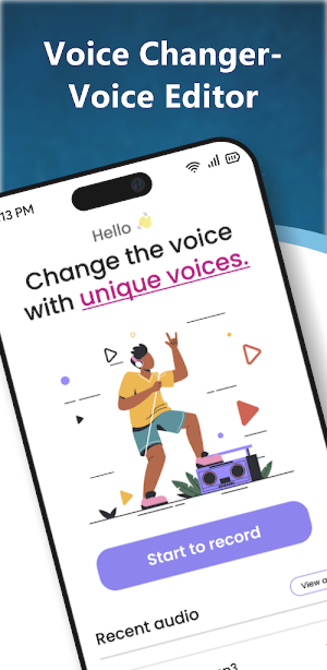 Voice Changer - Voice Editor Screenshot 0