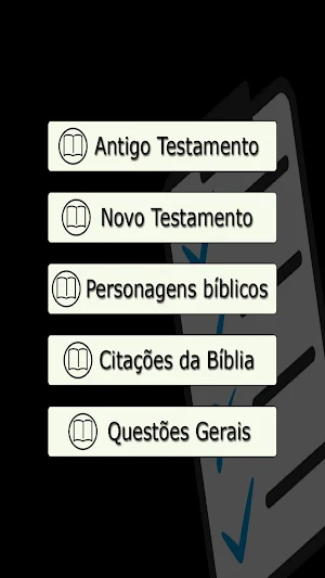 O jogo de perguntas bíblia Screenshot 1