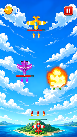 Jet Rush: Sky Combat Arena Screenshot 2