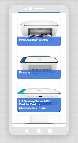 HP Deskjet 2600 App Advice Screenshot 1
