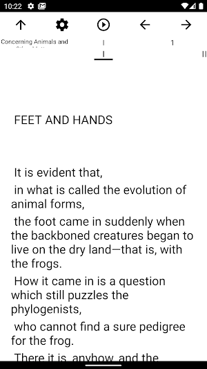 Book, Concerning Animals and O Screenshot 1