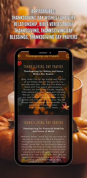 Thanksgiving Day Wishes Screenshot 2
