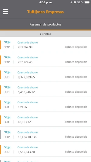 Banreservas Empresas Screenshot 2