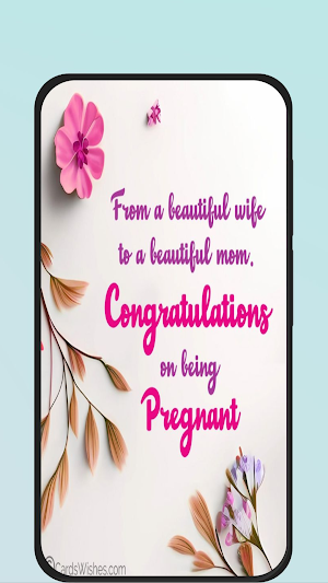 congratulations on pregnancy Screenshot 1