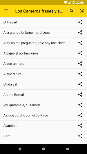 Los Canteros: Frases y sonidos Screenshot 0