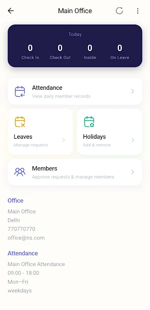 AttendSense Screenshot 3