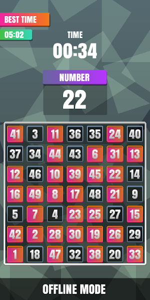 Finding Numbers 1 To 100 Puzzle Online 2021 Screenshot 3