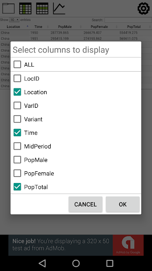 CSV Graph Viewer Screenshot 3