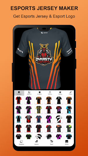 Esports Jersey Maker Screenshot 1
