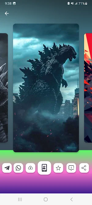 Kaiju Godzilla Wallpapers HD Screenshot 1