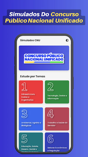 Simulado CNU Concurso Nacional Screenshot 0