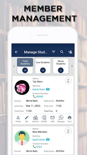 Go Coaching - Coaching and Institute Manager App Screenshot 2
