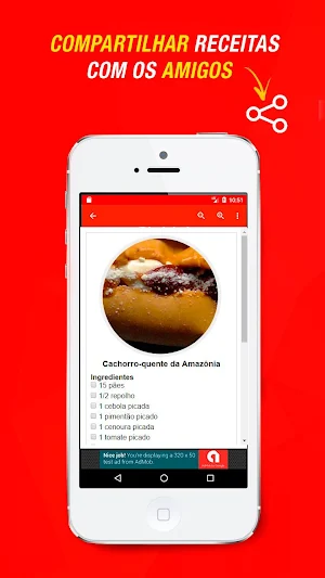 Receitas de Cachorro-quente Screenshot 0