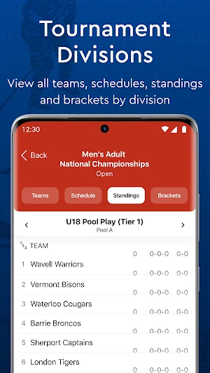 USA Hockey Adult Events Screenshot 3