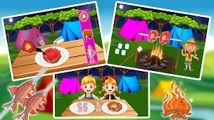 Summer Vacation Camping Screenshot 2