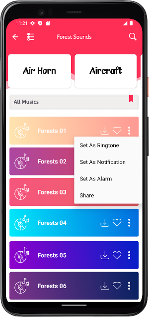 Forest Sounds Screenshot 3