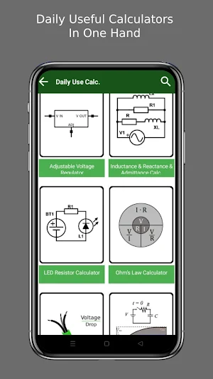 ElectroJeni - 200+ Calculators Screenshot 2