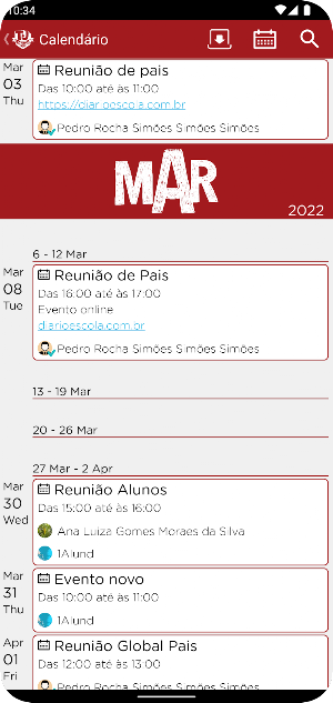 Escola T&J Screenshot 2