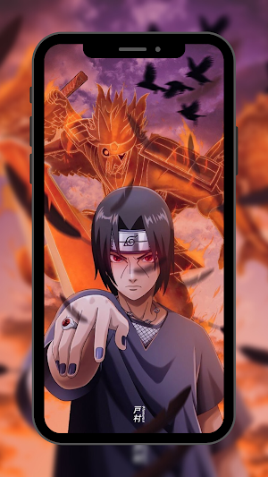 4K Itachi Uchiha Wallpaper HD Screenshot 1