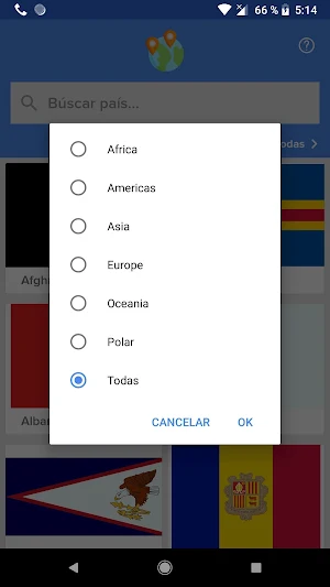 InfoPaises Screenshot 1