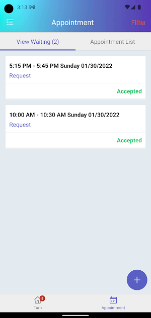 NIA Salon Employee Screenshot 1