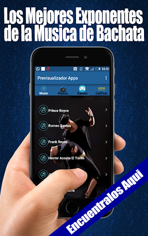 Musica Bachata Gratis Screenshot 1
