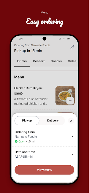 Namaste Foodie Screenshot 2