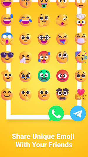 Emoji Evolution - Mix Stickers Screenshot 3