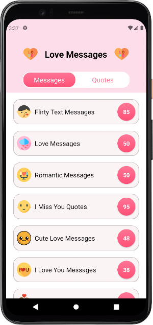 Love Messages Screenshot 0