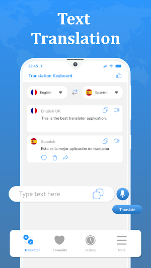 Speak and Translate Screenshot 1