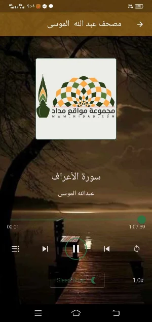 عبد الله الموسى قران بدون نت Screenshot 0