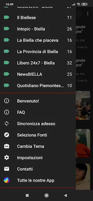 Biella notizie Screenshot 1