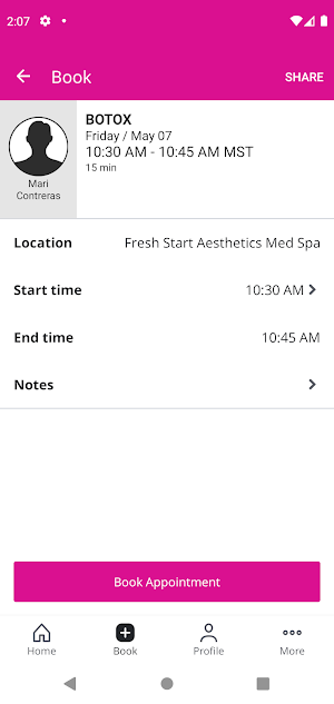 Fresh Start Aesthetics Med Spa Screenshot 2
