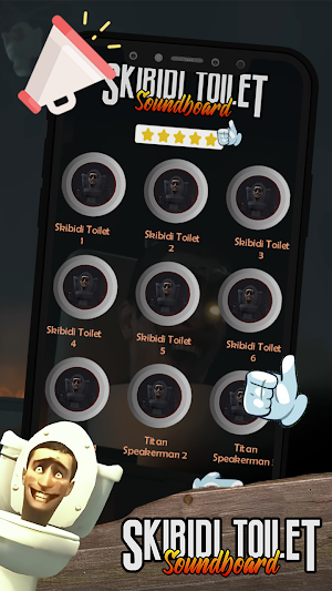 Skibidi Toilet Soundboard App Screenshot 1