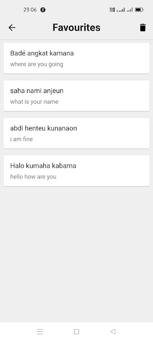 Sundanese - English Translator Screenshot 3