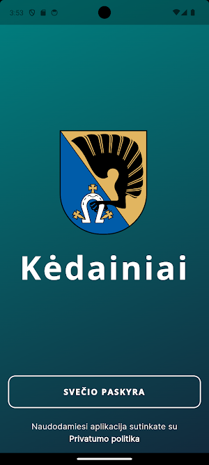 Kėdainiečio Kortelė Screenshot 0