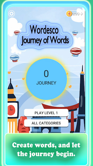 Wordesco: The Journey of Words Screenshot 0